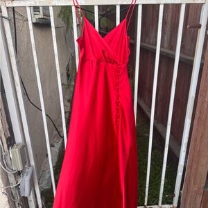 Elegant Satin Zara Dress